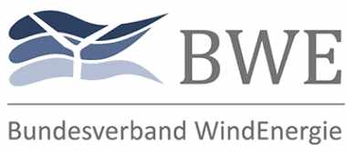 Logo: Mitglied im Bundesverband WindEnergie und Landesverband Sachsen
