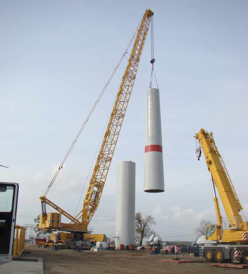 windpark, windenergie, windkraft, baustelle, kran, turm, wea