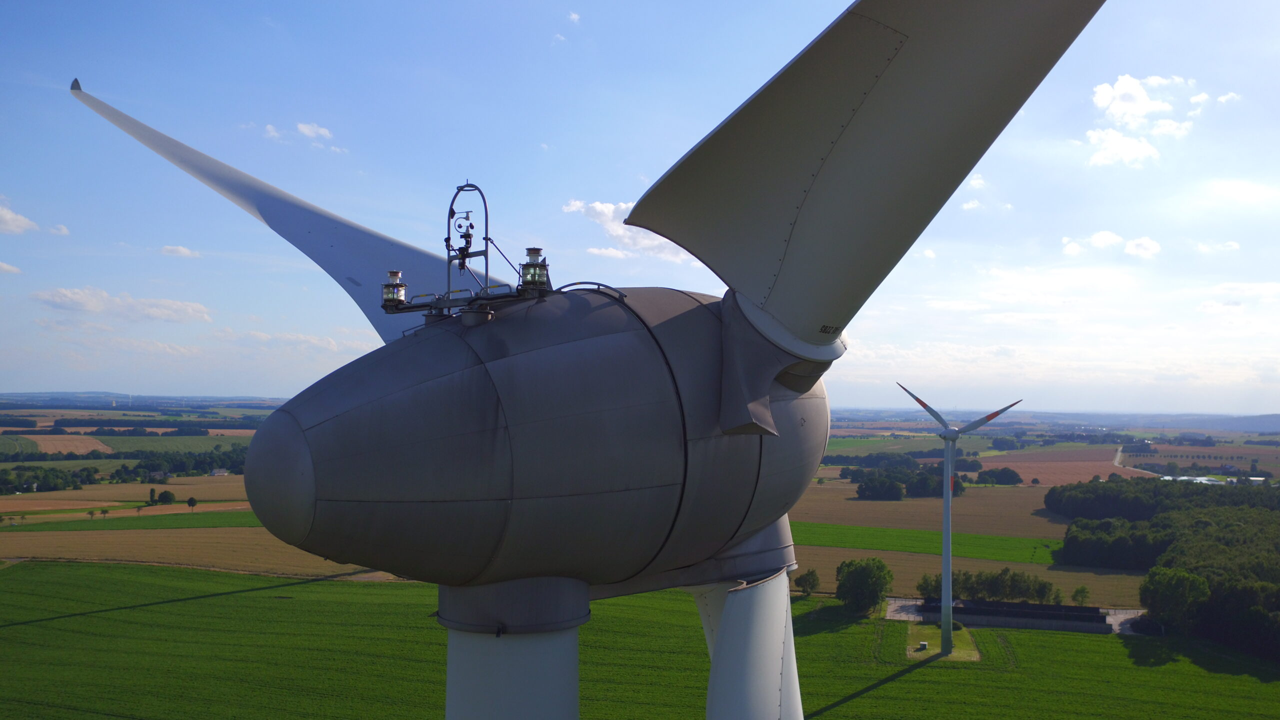 windpark, windenergie, windkraft, gondel, enercon, e101, erlau