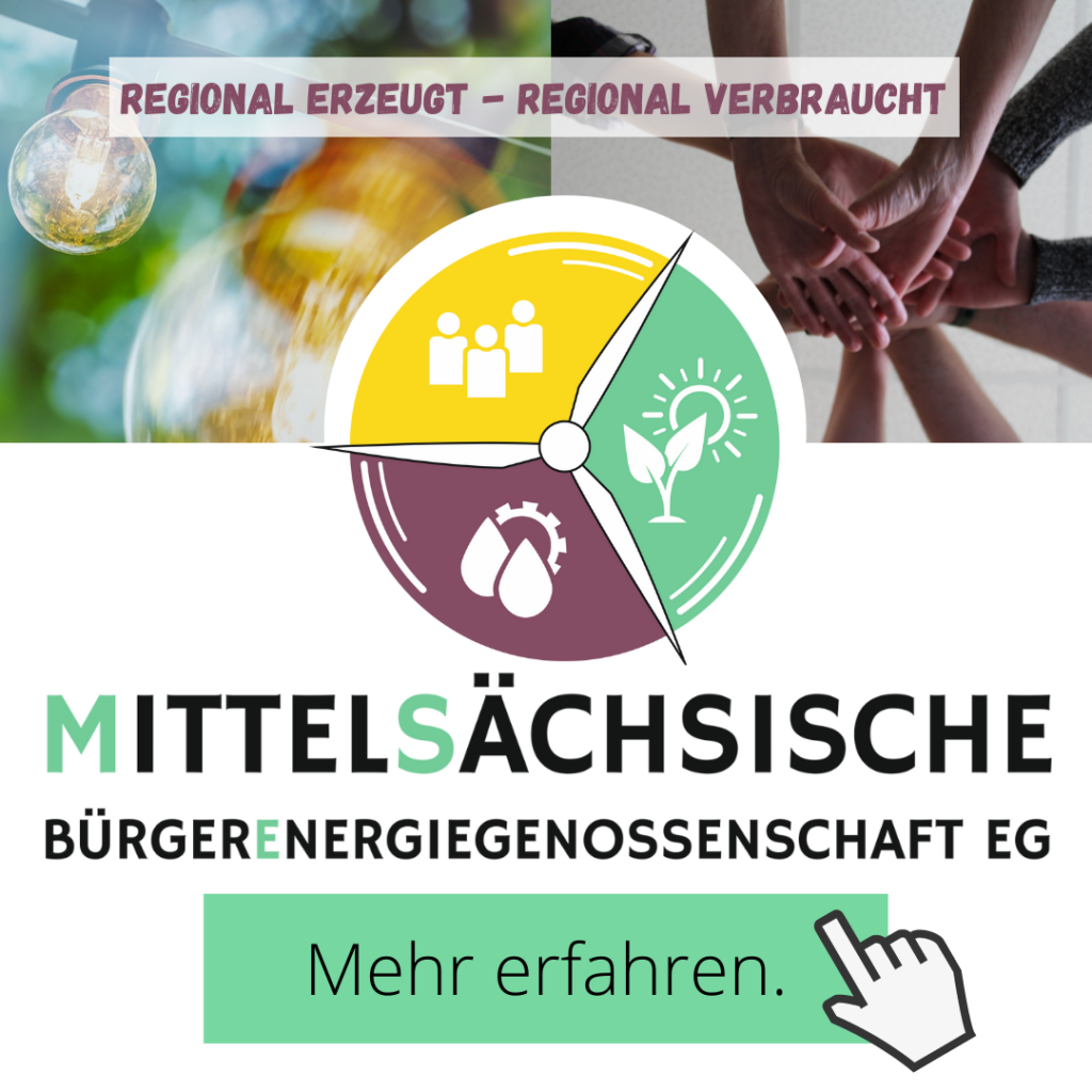 Logo MSE Mittelsächsische Bürgerenergiegenossenschaft, wasserstoff, windenergie