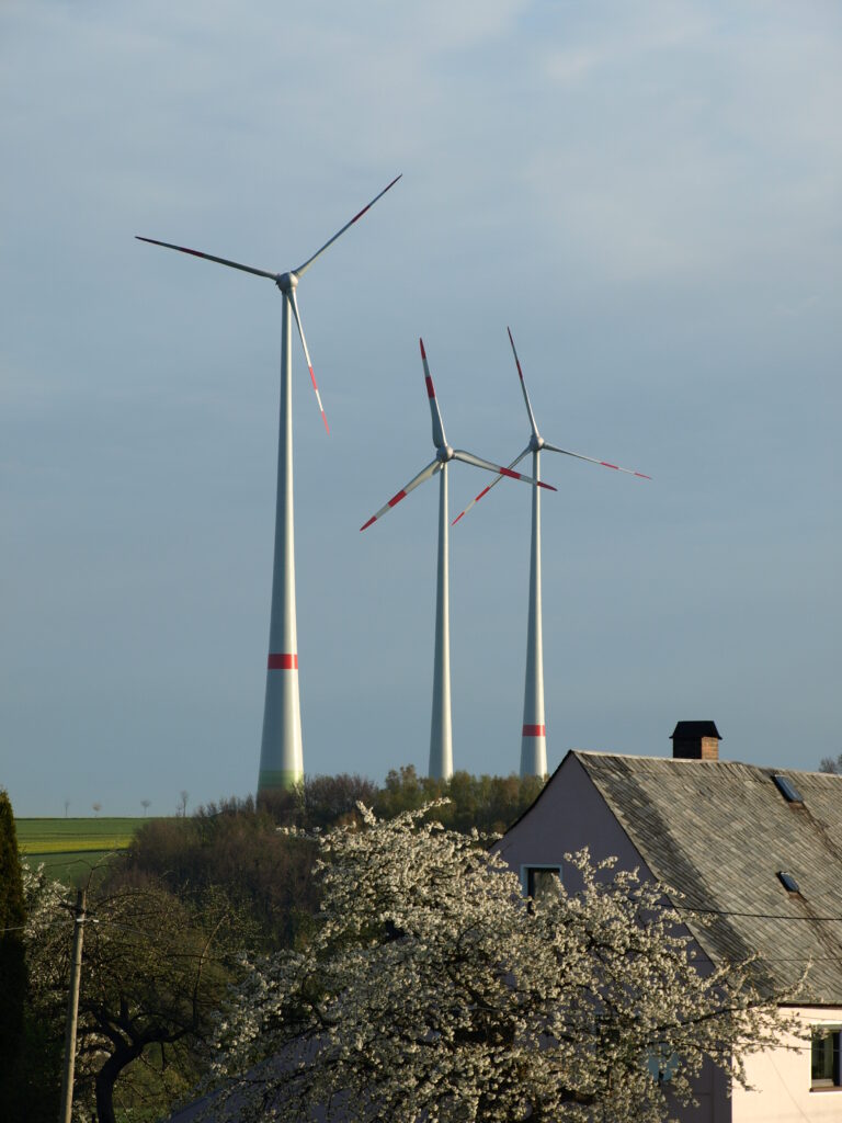 windenergie, windkraft, windpark, rossau